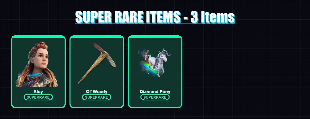 [PC/PSN] | Aloy | All Might | The Ageless | Vi | Ronin | 113 skin | 106 pickaxe | 83 emote | 74 glider | Lv1087