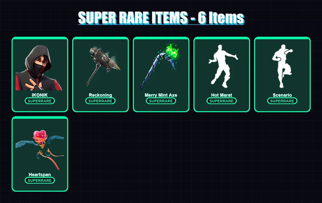 [PC/XBOX/PSN] | IKONIK | Zenith | A.I.M. | Ruin | Blackheart | 74 skin | 69 pickaxe | 75 emote | 71 glider | Lv1255 — Fortnite account