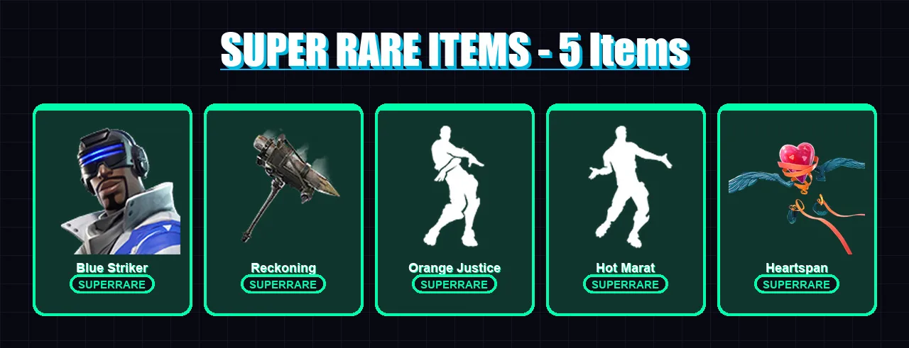 [PC/XBOX] | Blue Striker | Frozen Love Ranger | Fusion | Valor | The Visitor | 61 skin | 60 pickaxe | 76 emote | 63 glider | Lv1184