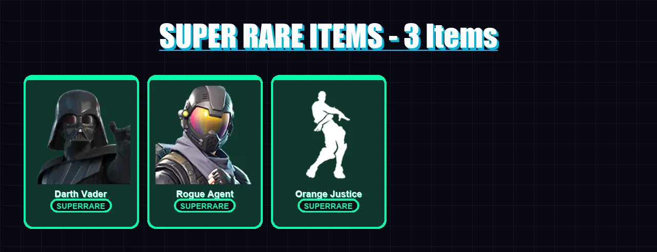 [PS4/PS5/PC] | Darth Vader | Rogue Agent | Midas | The Visitor | Zenith | 78 skin | 102 pickaxe | 91 emote | 100 glider | Lv1402