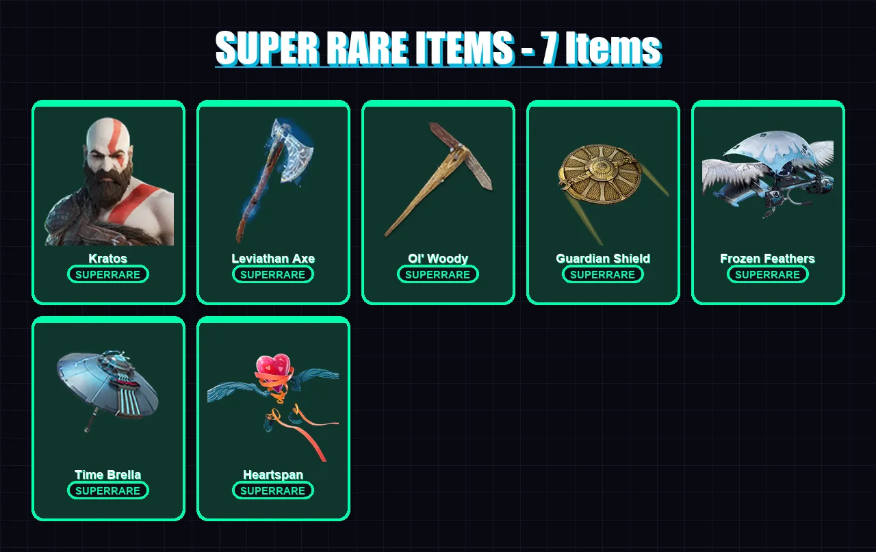 [PC] | Kratos | Predator | Omegarok | Lynx | Spectra Knight | 173 skin | 161 pickaxe | 134 emote | 111 glider | Lv2066 — Fortnite account