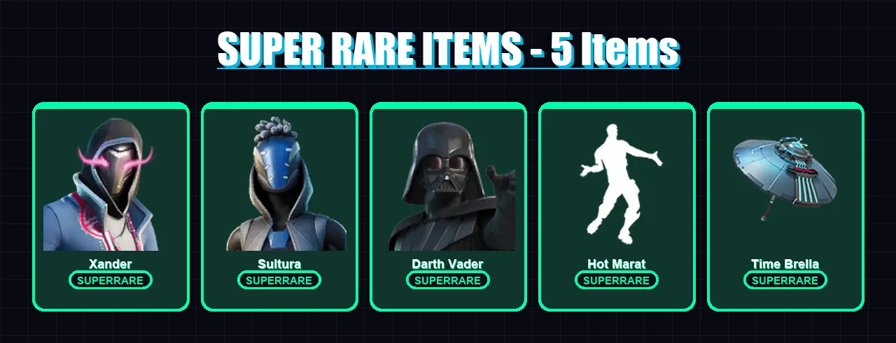 [PC/XBOX/PSN] | Xander | Sultura | Darth Vader | Spectra Knight | Omegarok | 35 skin | 46 pickaxe | 32 emote | 40 glider | Lv715 — Fortnite account