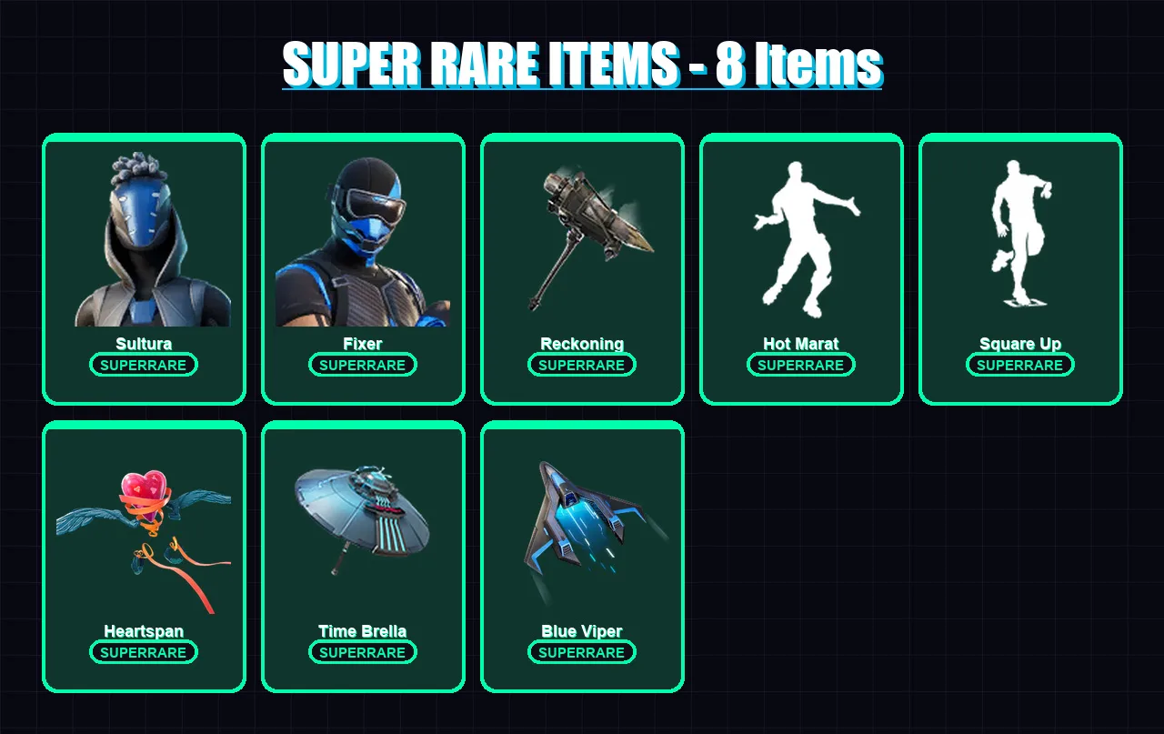 [PS4/PS5/XBOX/PC] | Sultura | Fixer | Frozen Love Ranger | Kado Thorne | Catalyst | 335 skin | 281 pickaxe | 200 emote | 216 glider | Lv2428