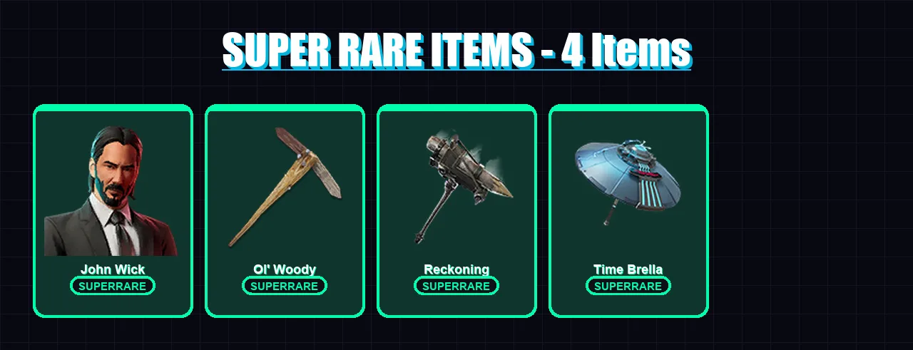 [PC/XBOX/PSN] | John Wick | Frozen Raven | Optimus Prime | Era | Snap | 135 skin | 152 pickaxe | 107 emote | 109 glider | Lv1361 — Fortnite account