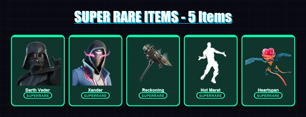 [PC/XBOX/PSN] | Darth Vader | Xander | Ruin | Galaxia | Dire | 159 skin | 145 pickaxe | 140 emote | 137 glider | Lv2004