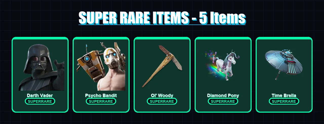 [PS4/PS5/XBOX/PC] | Darth Vader | Psycho Bandit | Fade | Galaxia | Mandalorian | 227 skin | 227 pickaxe | 157 emote | 153 glider | Lv2301