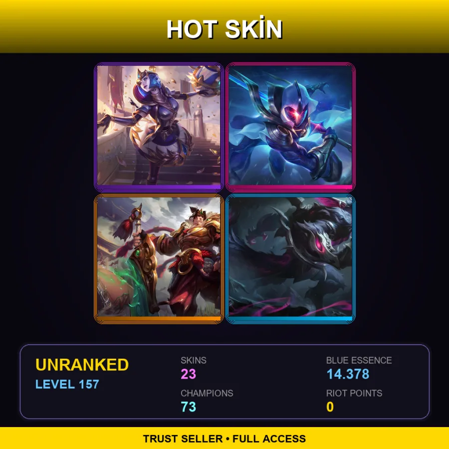 LAN | Lv157 | Unranked | 23 Skin | 73 Champ — Reverse Annie