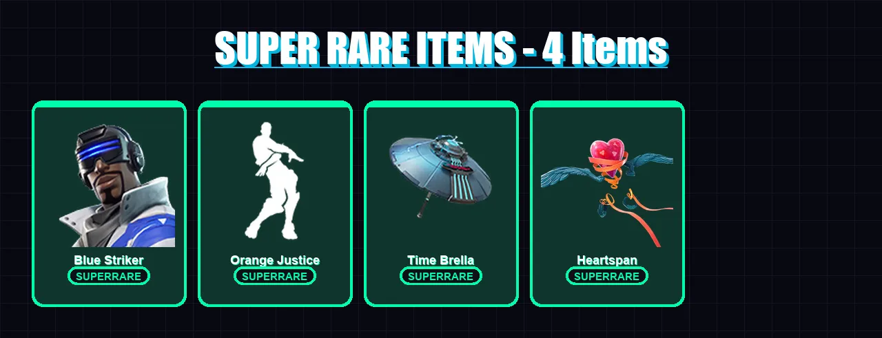 [PC/XBOX] | Blue Striker | Kado Thorne | Blackheart | Omegarok | Ronin | 69 skin | 87 pickaxe | 83 emote | 101 glider | Lv1486