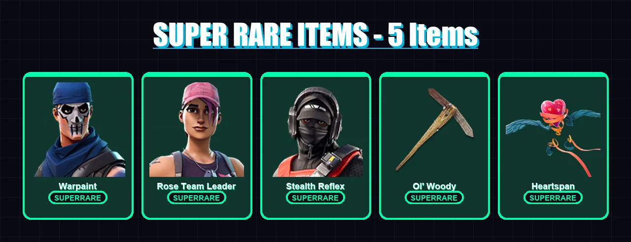 [PC/XBOX/PSN] | Warpaint | Rose Team Leader | Stealth Reflex | Blaze | Sorana | 110 skin | 92 pickaxe | 78 emote | 83 glider | Lv903