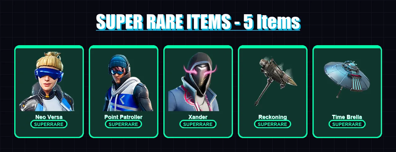 [PC/XBOX] | Neo Versa | Point Patroller | Xander | Sentinel | Luxe | 92 skin | 101 pickaxe | 102 emote | 108 glider | Lv1779