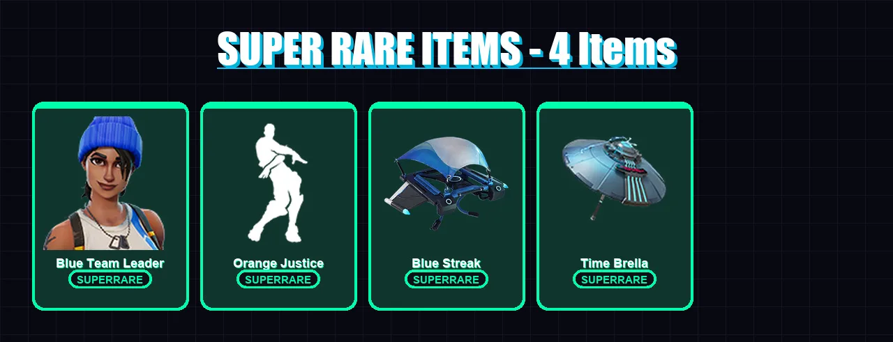 [PC/XBOX] | Blue Team Leader | Omegarok | The Imagined | Spectra Knight | Valeria | 87 skin | 115 pickaxe | 92 emote | 103 glider | Lv1691
