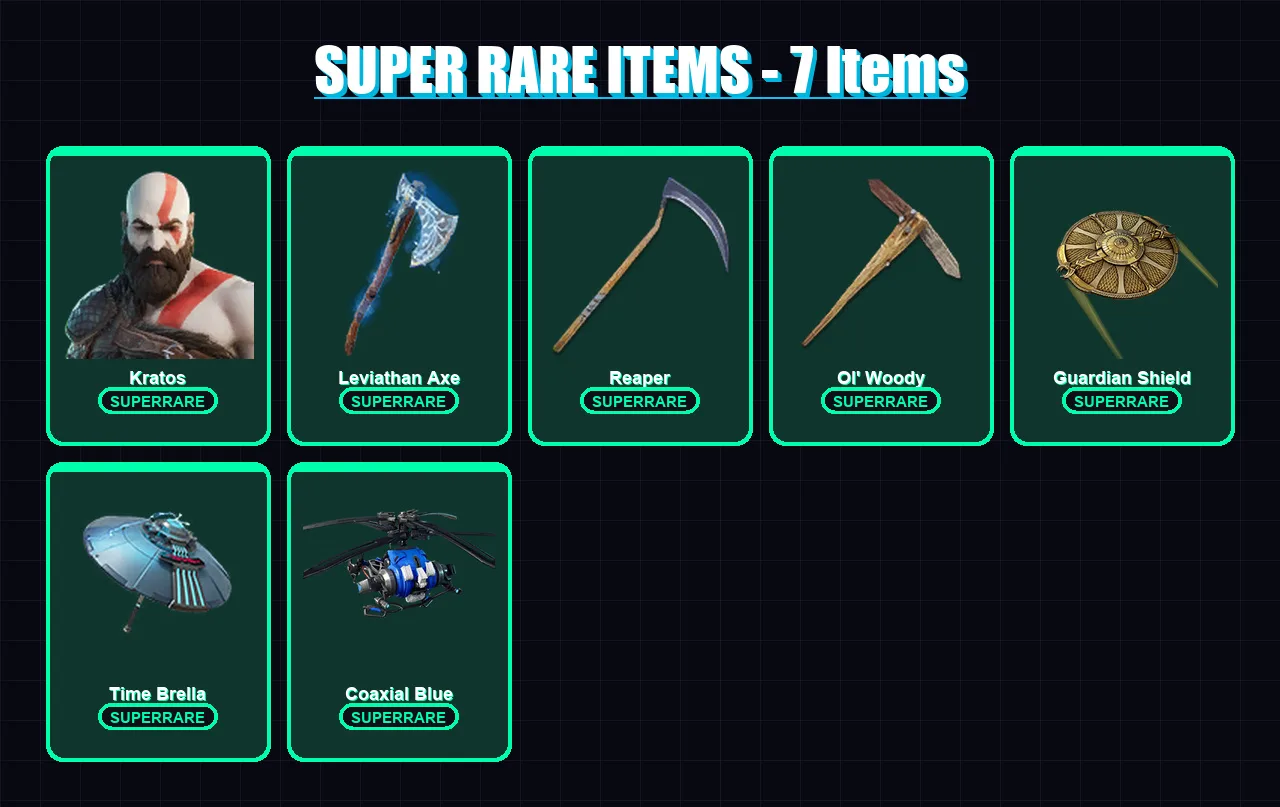 [PC/XBOX/PSN] | Kratos | Gear Specialist Maya | Joltara | Fade | The Scientist | 102 skin | 150 pickaxe | 101 emote | 108 glider | Lv1569