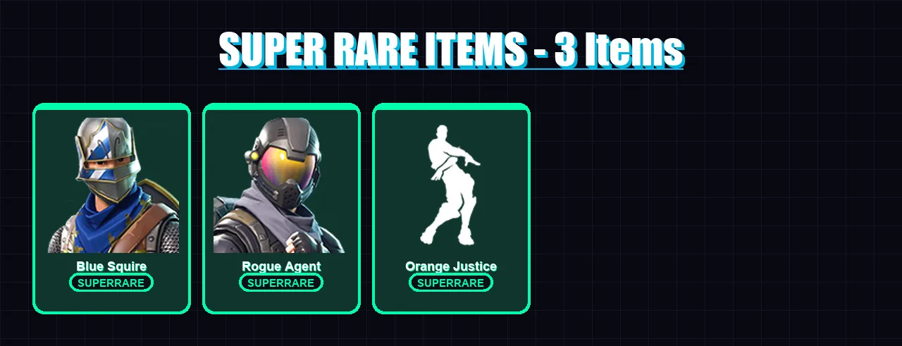[PS4/PS5/XBOX/PC] | Blue Squire | Rogue Agent | Valor | Carbide | Love Ranger | 10 skin | 6 pickaxe | 15 emote | 9 glider | Lv123