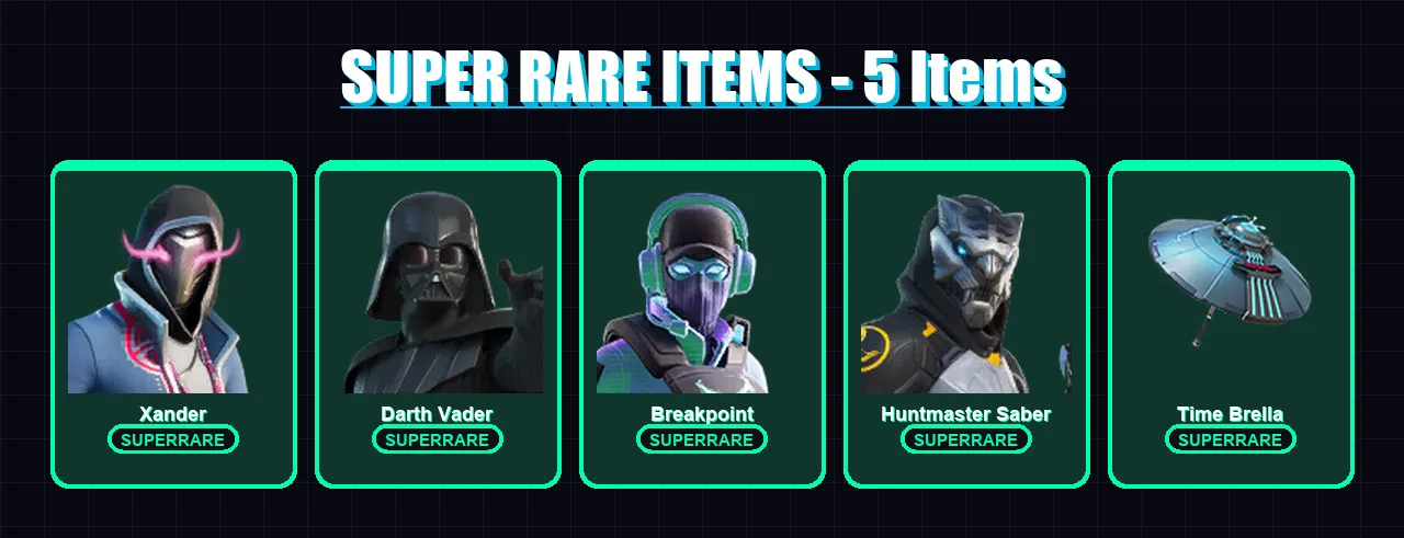 [PC/PSN] | Xander | Darth Vader | Breakpoint | Huntmaster Saber | Catalyst | 316 skin | 326 pickaxe | 238 emote | 202 glider | Lv3394
