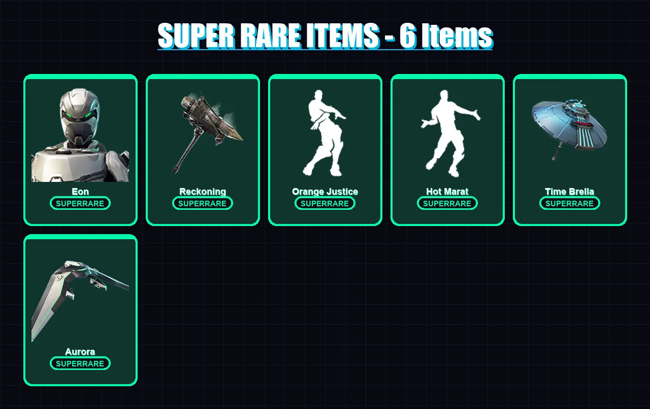 [PC/PSN] | Eon | Carbide | Singularity | Molten Battle Hound | Calamity | 121 skin | 96 pickaxe | 118 emote | 99 glider | Lv1080