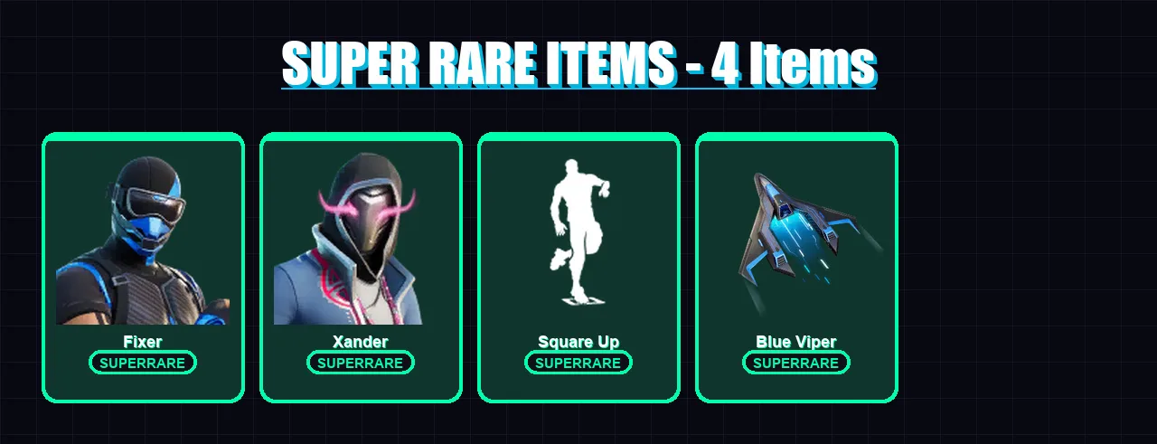 [PC/XBOX/PSN] | Fixer | Xander | Kymera | Joey | The Cube Queen | 17 skin | 32 pickaxe | 23 emote | 32 glider | Lv429 — Fortnite account