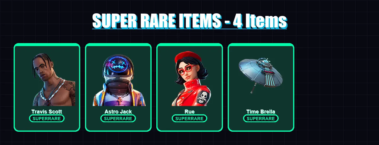 [PC/PSN] | Travis Scott | Astro Jack | Rue | Ronin | Fusion | 68 skin | 107 pickaxe | 97 emote | 91 glider | Lv1847