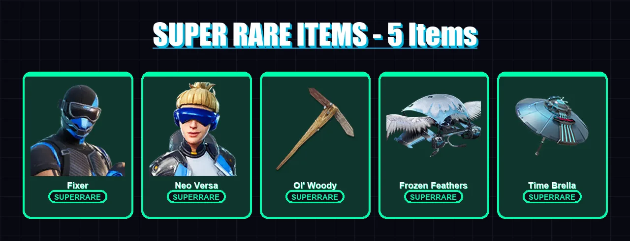 [PC/XBOX] | Fixer | Neo Versa | Snap | Joey | Fade | 87 skin | 119 pickaxe | 59 emote | 113 glider | Lv1677