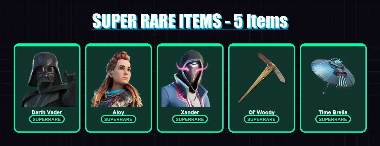 [PC/PSN] | Darth Vader | Aloy | Xander | Omegarok | Malik | 275 skin | 330 pickaxe | 174 emote | 161 glider | Lv2850