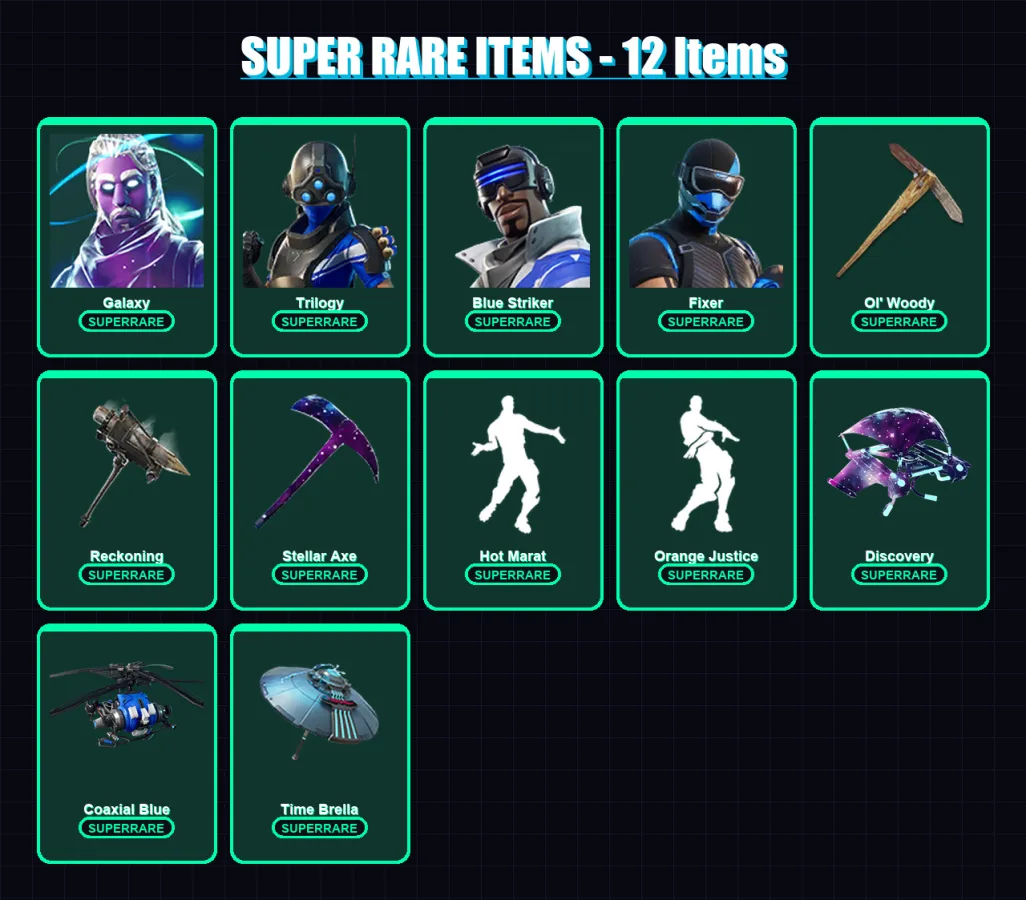 [PC/XBOX/PSN] | Galaxy | Trilogy | Blue Striker | Fixer | Gear Specialist Maya | 59 skin | 69 pickaxe | 83 emote | 75 glider | Lv1331 — Fortnite account