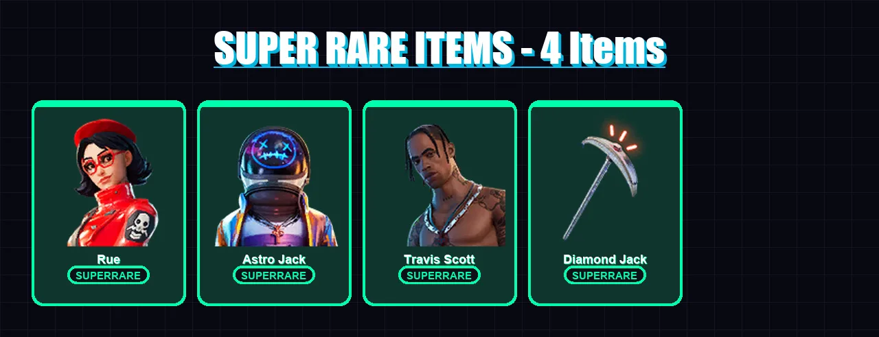 [SWITCH/XBOX/PSN/PC] | Rue | Astro Jack | Travis Scott | Frozen Love Ranger | Galaxia | 111 skin | 72 pickaxe | 104 emote | 53 glider | Lv1254 — Fortnite account