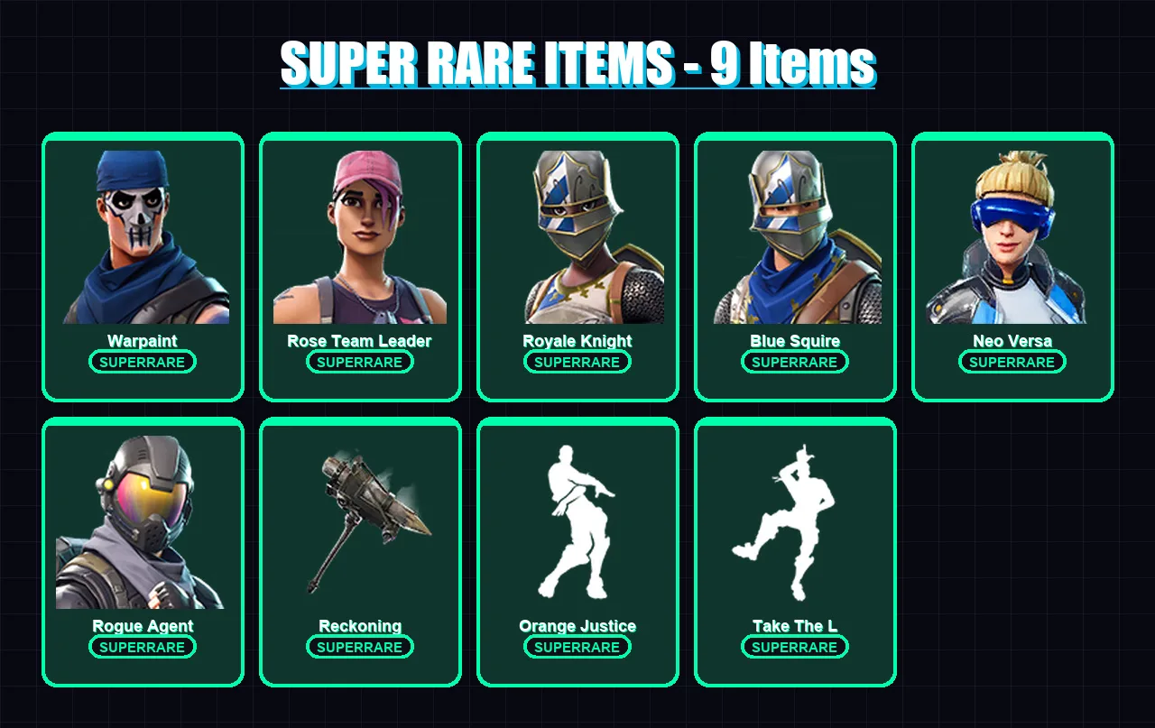 [PC/PSN] | Warpaint | Rose Team Leader | Royale Knight | 31 skin | Lv359