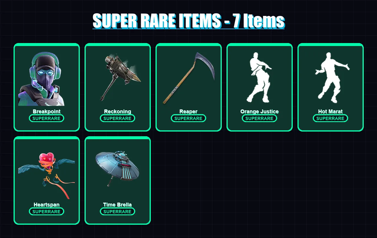[PS4/PS5/PC] | Breakpoint | Midas | Sorana | The Prisoner | Gear Specialist Maya | 217 skin | 216 pickaxe | 192 emote | 171 glider | Lv2219