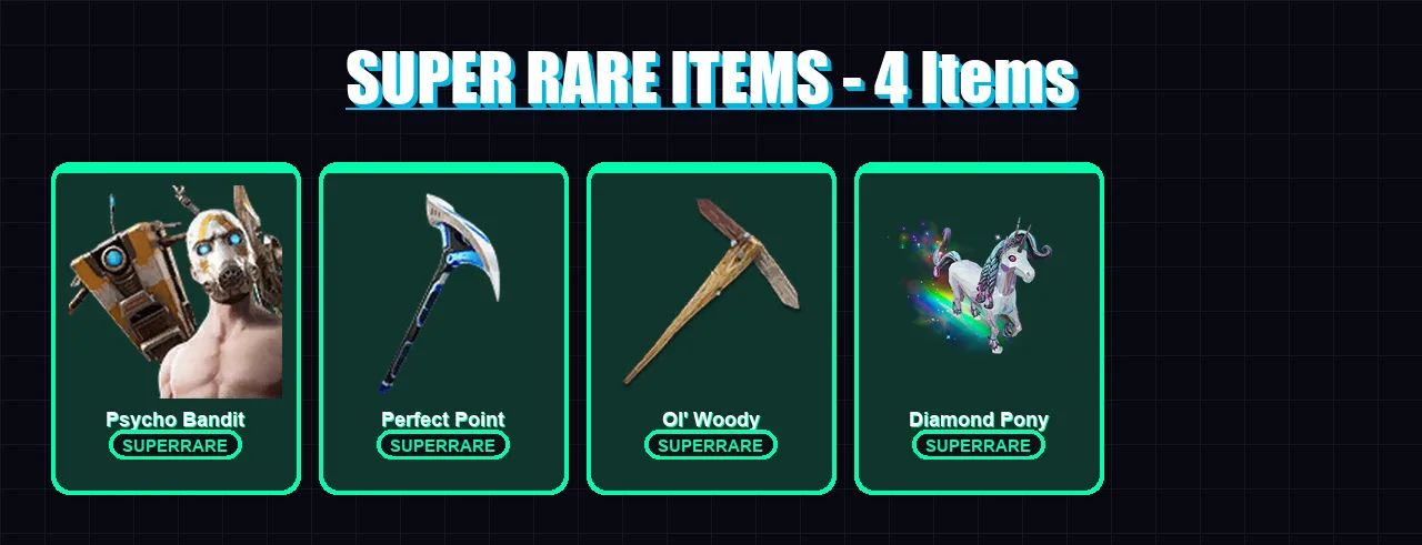 [PC] | Psycho Bandit | Raz | Paradigm (Reality-659) | The Cube Queen | Son Goku | 261 skin | 281 pickaxe | 160 emote | 176 glider | Lv2620
