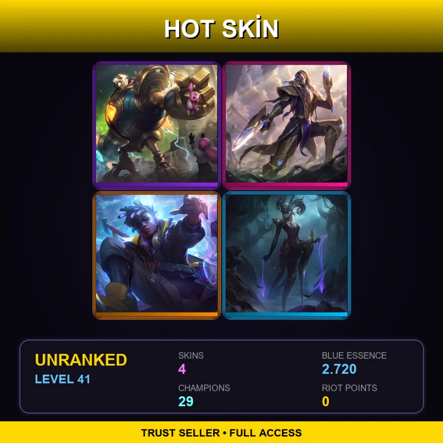 EUW | Lv41 | Unranked | 4 Skin | 29 Champ — Victorious Blitzcrank