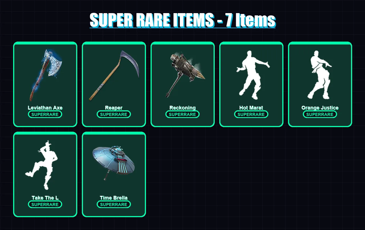 [PC/XBOX/PSN] | Joltara | Midas | Enforcer | Omegarok | Frozen Raven | 184 skin | 195 pickaxe | 169 emote | 141 glider | Lv2286