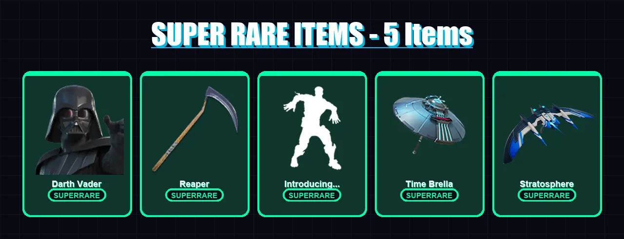 [PS4/PS5/XBOX/PC] | Darth Vader | Era | Fusion | Mizuki | The Origin | 246 skin | 316 pickaxe | 293 emote | 254 glider | Lv8192
