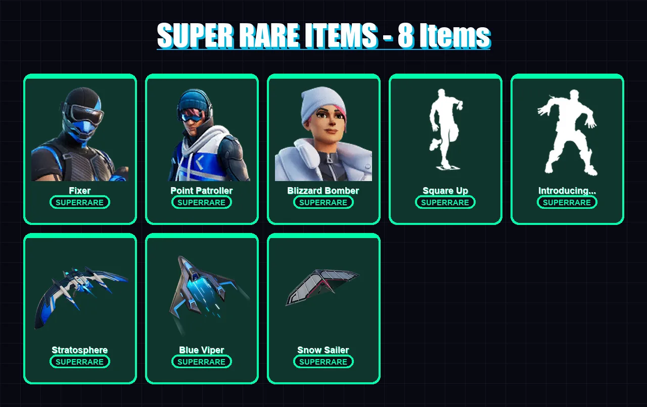 [PS4/PS5/XBOX/PC] | Fixer | Point Patroller | Blizzard Bomber | Fade | Renzo the Destroyer | 21 skin | 41 pickaxe | 46 emote | 36 glider | Lv344 — Fortnite account