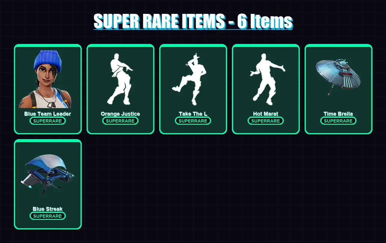 [PC/XBOX] | Blue Team Leader | Carbide | Valor | Rox | Sentinel | 30 skin | 32 pickaxe | 47 emote | 42 glider | Lv510 — Fortnite account