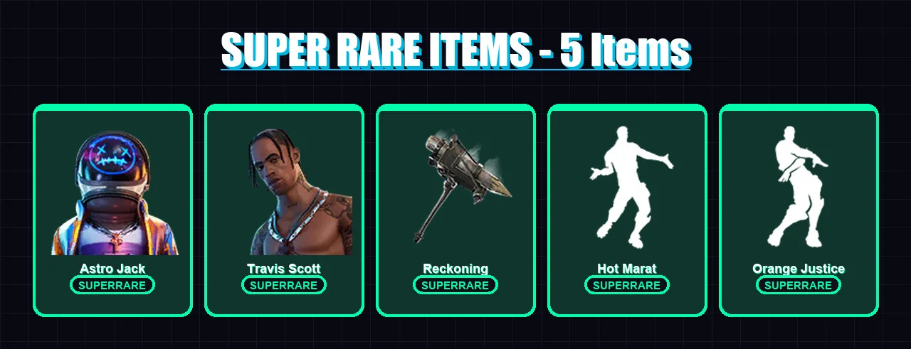 [PS4/PS5/XBOX/PC] | Astro Jack | Travis Scott | Mandalorian | The Visitor | Drift | 32 skin | 34 pickaxe | 34 emote | 42 glider | Lv796