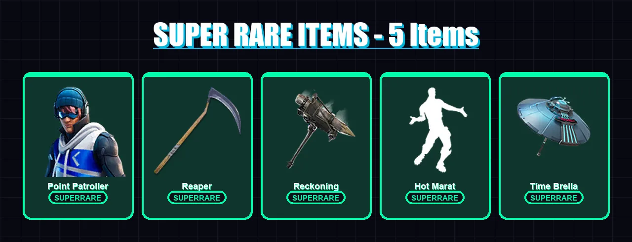 [PS4/PS5/XBOX/PC] | Point Patroller | Dire | Fade | Drift | Predator | 94 skin | 109 pickaxe | 97 emote | 97 glider | Lv1461