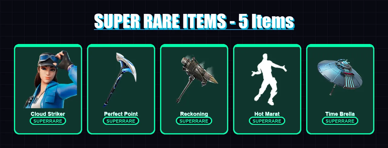 [PS4/PS5/XBOX/PC] | Cloud Striker | Nezumi | Valeria | Spectra Knight | Hybrid | 132 skin | 179 pickaxe | 157 emote | 166 glider | Lv2353