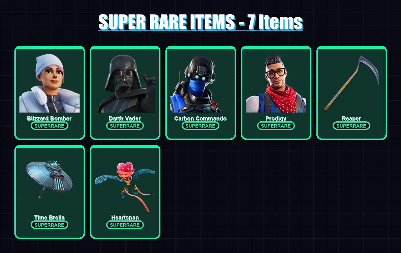 [PS4/PS5/XBOX/PC] | Blizzard Bomber | Darth Vader | Carbon Commando | 134 skin | Lv3653