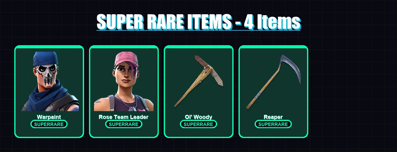 [PC/XBOX/PSN] | Warpaint | Rose Team Leader | Midas | Fusion | Mandalorian | 74 skin | 88 pickaxe | 63 emote | 68 glider | Lv1119
