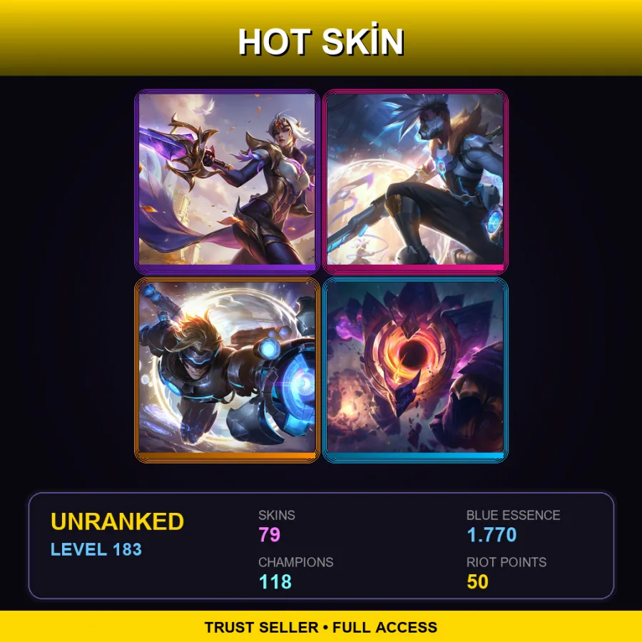 EUNE | Lv183 | Unranked | 79 Skin | 118 Champ — Warden Gragas