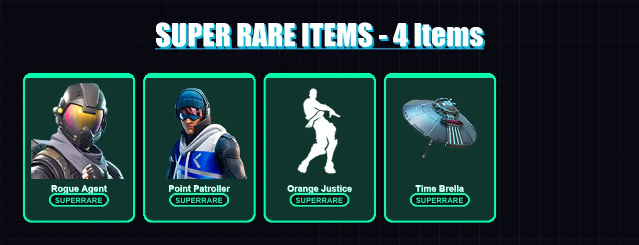 [PS4/PS5/XBOX/PC] | Rogue Agent | Point Patroller | Fade | Deadpool | Drift | 50 skin | 64 pickaxe | 53 emote | 71 glider | Lv909 — Fortnite account