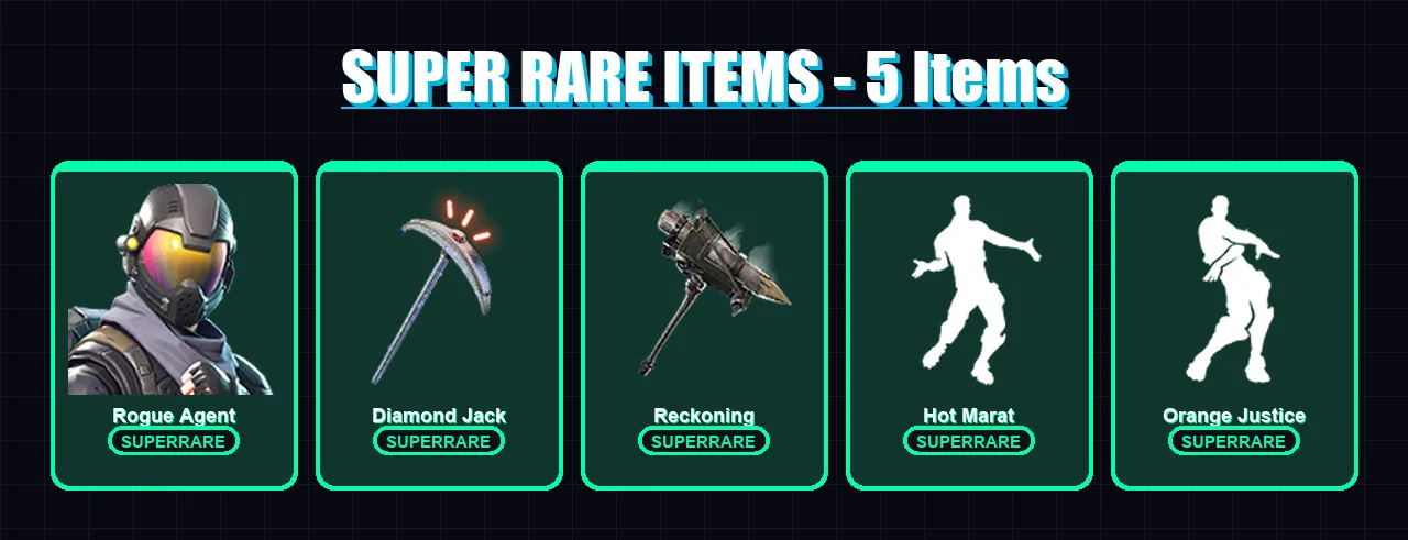 [PC/PSN] | Rogue Agent | Blackheart | Vertex | Raven | A.I.M. | 51 skin | 50 pickaxe | 66 emote | 59 glider | Lv1045
