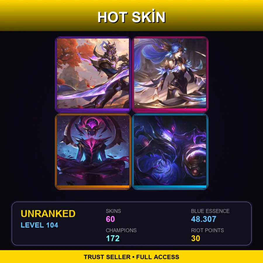 SG | Lv104 | Unranked | 60 Skin | 172 Champ — Bzzziggs