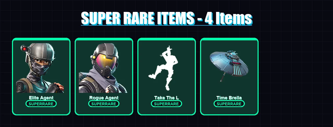 [PC/XBOX/PSN] | Elite Agent | Rogue Agent | Dark Voyager | Raptor | Drift | 12 skin | 14 pickaxe | 20 emote | 17 glider | Lv240