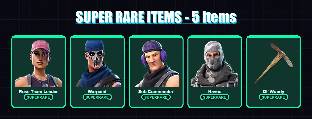 [PC/XBOX/PSN] | Rose Team Leader | Warpaint | Sub Commander | Havoc | Mandalorian | 43 skin | 39 pickaxe | 39 emote | 47 glider | Lv479 — Fortnite account