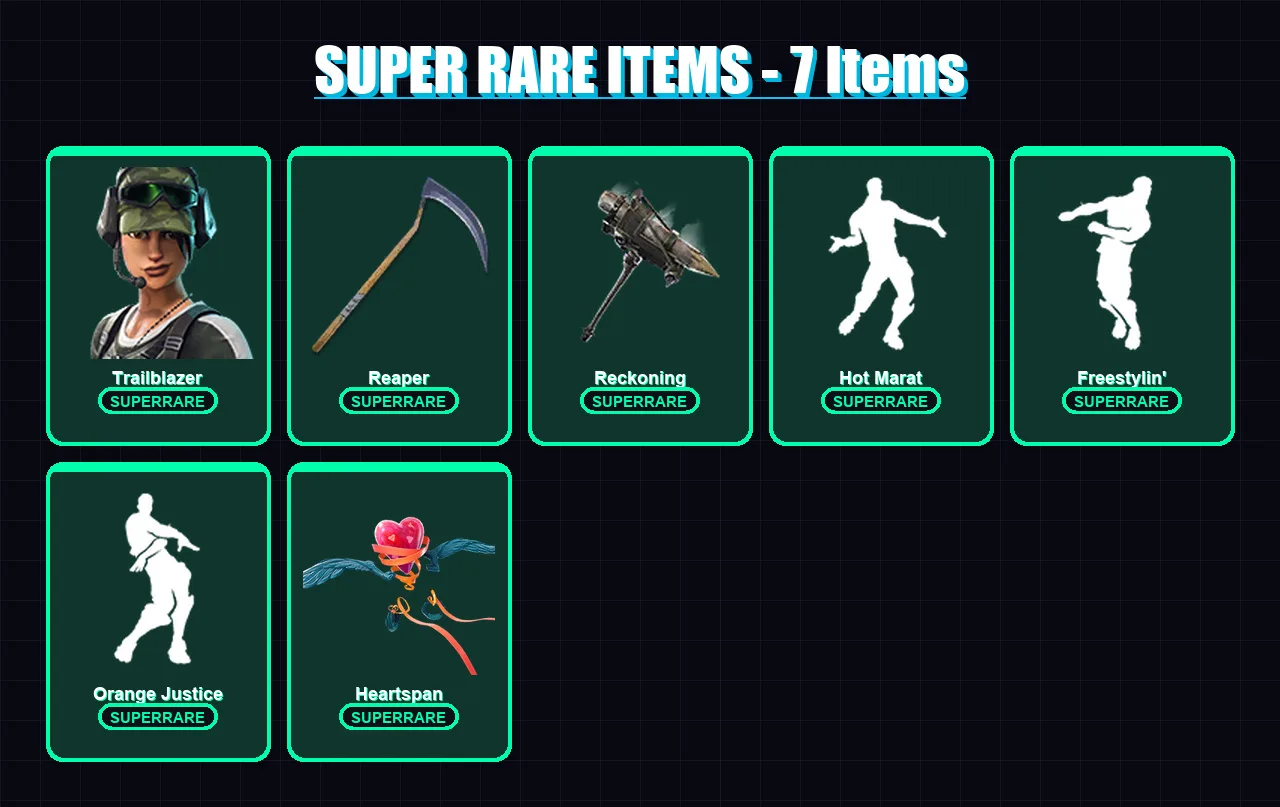 [PC/XBOX] | Trailblazer | Drift | Ultima Knight | Ruin | Hybrid | 74 skin | 49 pickaxe | 64 emote | 61 glider | Lv865 — Fortnite account