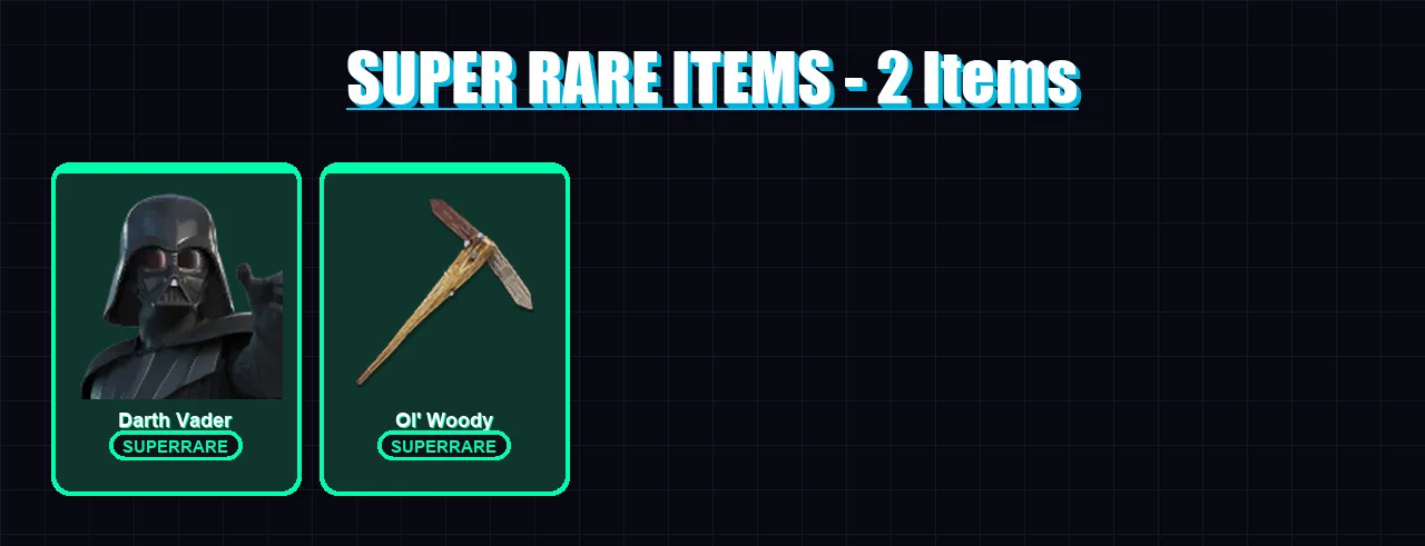 [PC/PSN] | Darth Vader | Zeus | The Foundation | Renzo the Destroyer | Peter Griffin | 153 skin | 139 pickaxe | 105 emote | 90 glider | Lv927