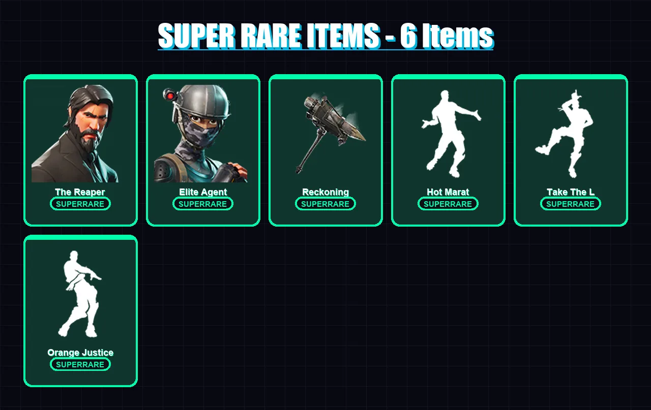 [PC/PSN] | The Reaper | Elite Agent | Love Ranger | Wukong | Frozen Red Knight | 185 skin | 100 pickaxe | 115 emote | 93 glider | Lv1118