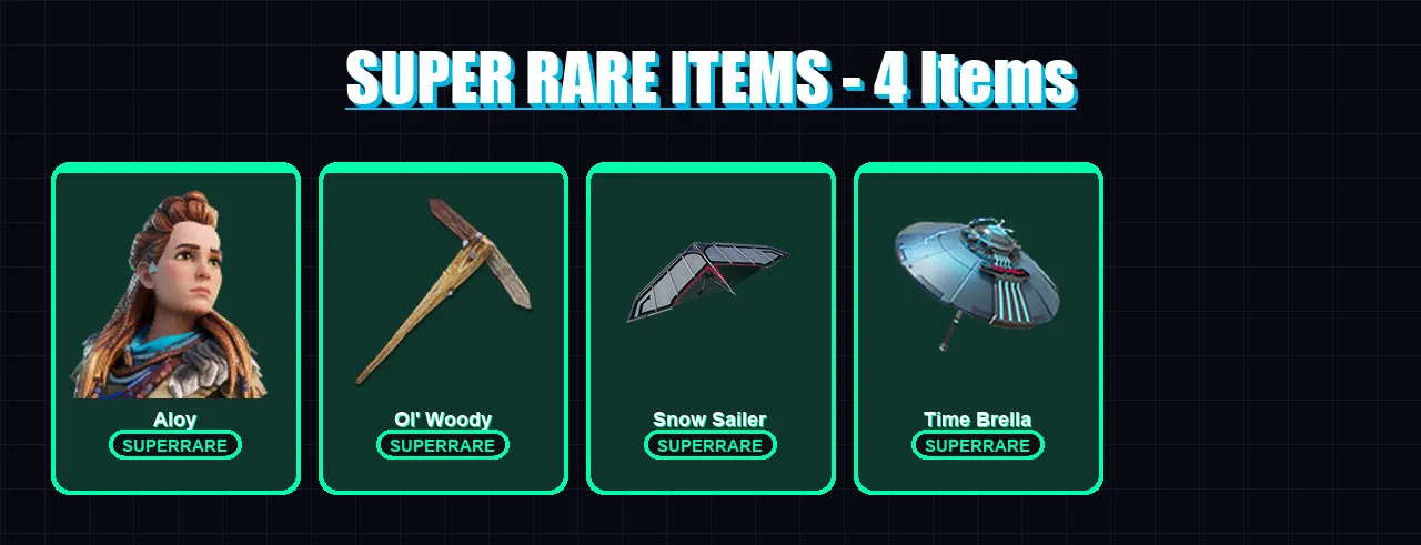 [PS4/PS5/PC] | Aloy | Piccolo | Midas Rex | Hades | Blaze | 282 skin | 227 pickaxe | 186 emote | 141 glider | Lv2830