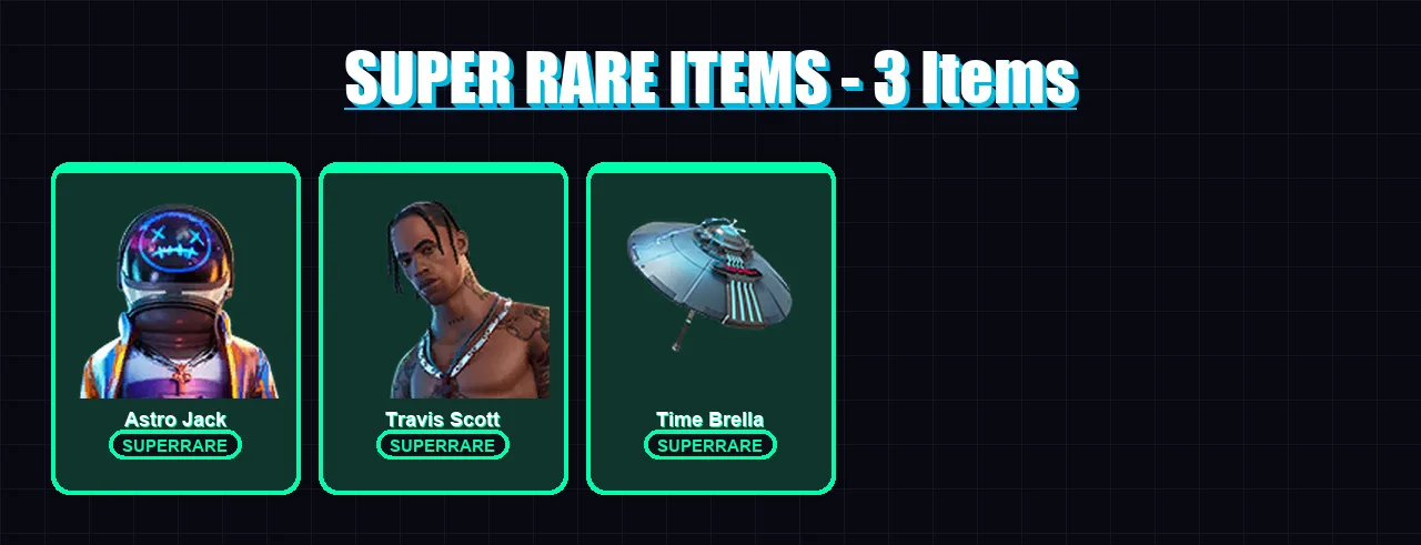 [PC/PSN] | Astro Jack | Travis Scott | The Foundation | Joey | Fade | 120 skin | 145 pickaxe | 117 emote | 134 glider | Lv2319