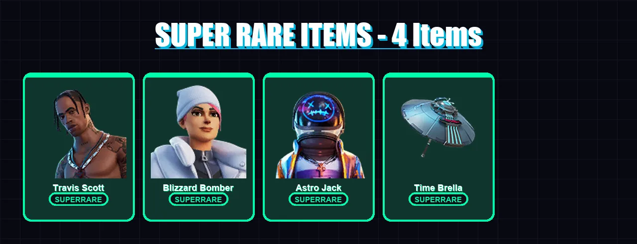 [PC/XBOX/PSN] | Travis Scott | Blizzard Bomber | Astro Jack | Ronin | The Cube Queen | 64 skin | 81 pickaxe | 80 emote | 75 glider | Lv1084
